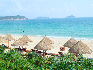 三亜湾ビーチ 海南島